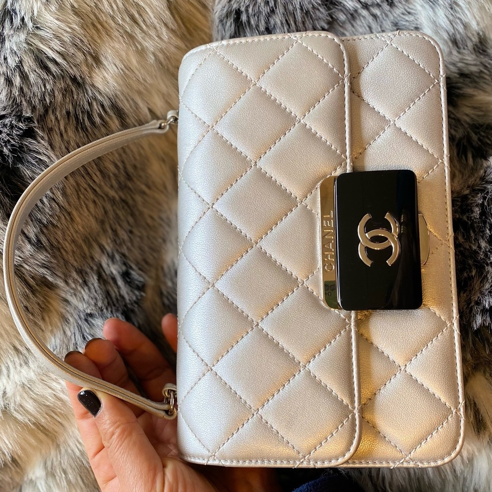Chanel CC mini flap bag